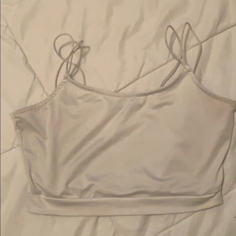 Lot of 5 crop tops two bungee strings